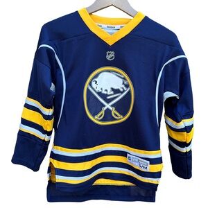 Buffalo Sabres NHL Hockey Jersey - blue and yellow - Youth S/M